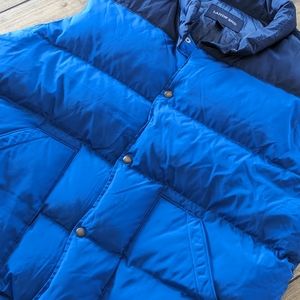 Land's End Royal Blue Puffer Vest